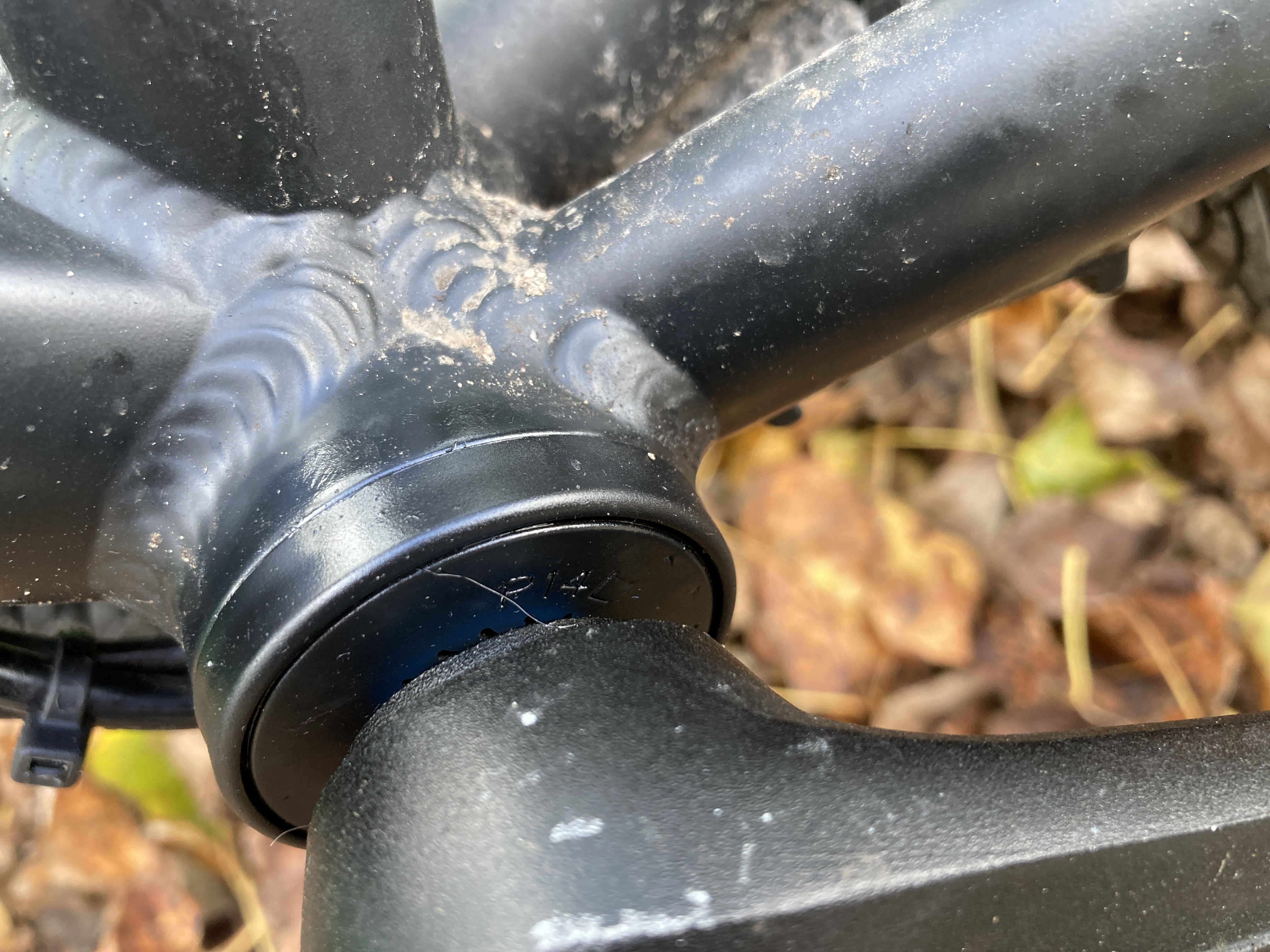 Pure Flux One ebike pedal sensor location