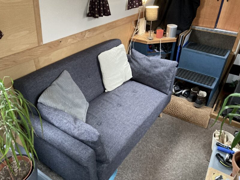 narrowboat habitat evie sofa in a box
