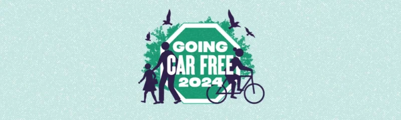 Take on the Going Car Free Challenge 2024