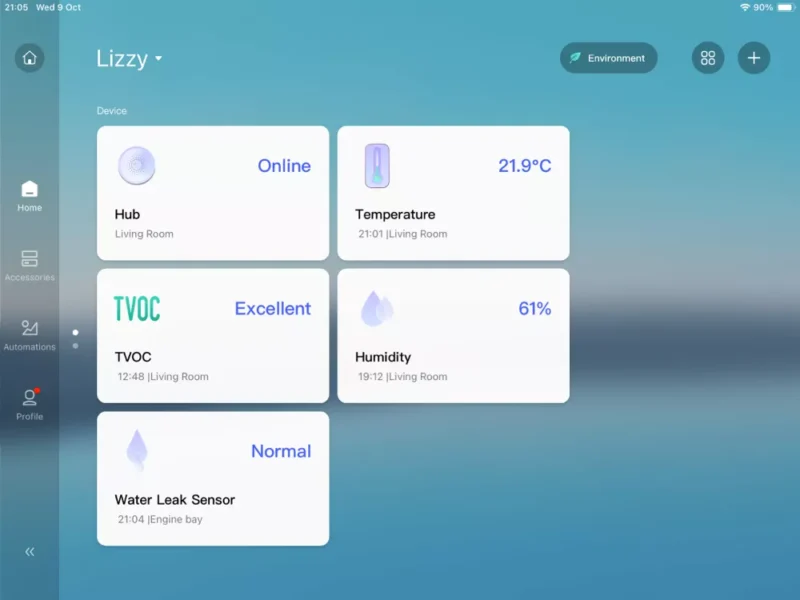 Narrowboat home automation – basic Aqara setup
