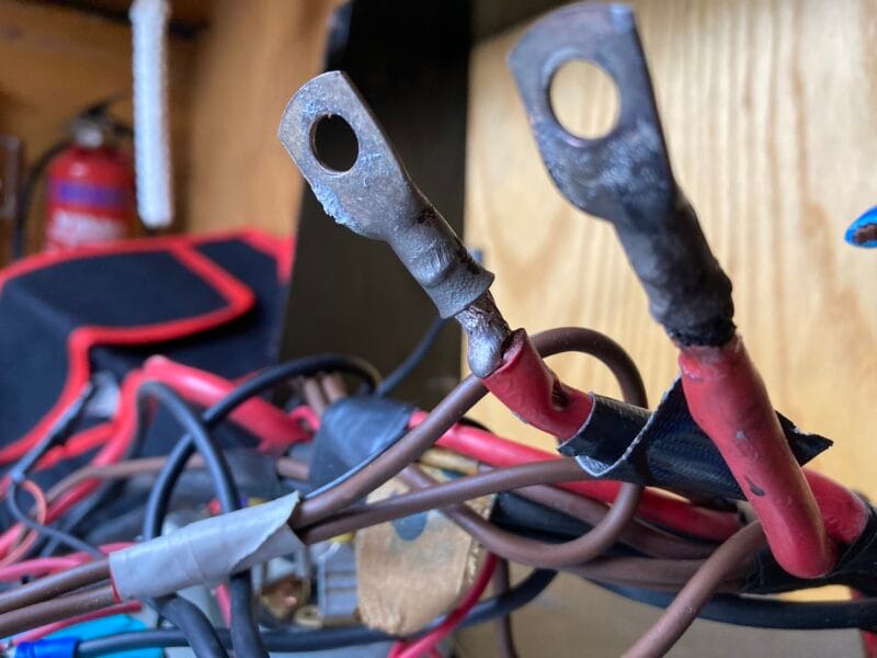 narrowboat wiring disaster